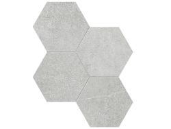 Anatolia 15x15 Mjörk Ash Hexagon Mozaik Mat