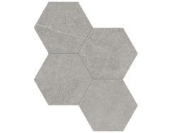 Anatolia 15x15 Mjörk Clay Hexagon Mozaik Mat