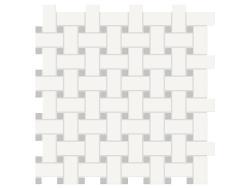 Anatolia Soho Canvas White Basketweave w/ Loft Grey Insert Mozaik Mat