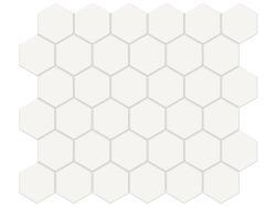 Anatolia 5,1x5,1 Soho Canvas White Hexagon Mozaik Mat