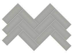 Anatolia 4,8x14,8 Soho Cement Chic Herringbone Mozaik Mat