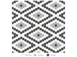 Anatolia Soho Dawn Blend Diamond Pattern Mozaik Mat