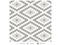Anatolia Soho Evening Blend Diamond Pattern Mozaik Mat