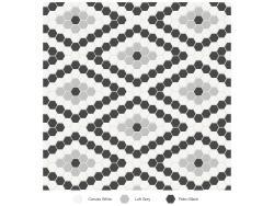 Anatolia Soho Midnight Blend Diamond Pattern Mozaik Mat