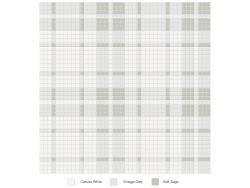 Anatolia Soho Morning Blend Plaid Pattern Mozaik Mat