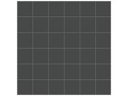 Anatolia 4,8x4,8 Soho Retro Black Unglazed Mozaik Mat