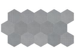 Anatolia 21,6x21,6 Tapestri Cashmere Hexagon Blend Mat
