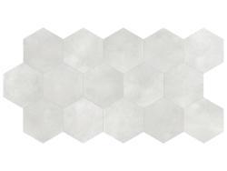 Anatolia 21,6x21,6 Tapestri Denim Hexagon Grey Mat