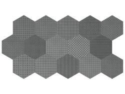 Anatolia 21,6x21,6 Tapestri Silk Hexagon Blend Mat