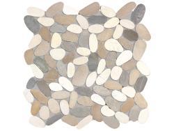 Anatolia Zen Harmony Warm Blend Flat Pebble Mozaik Mat
