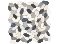 Anatolia Zen Tranquil Cool Blend Flat Pebble Mozaik Mat