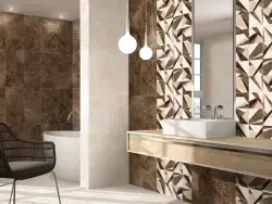 Anka Seramik 30x60 Lima Dekor Kahve Parlak