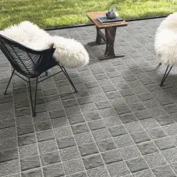 Anka Seramik 45x45 Arena Koyu Gri Mat uygulama örneği
