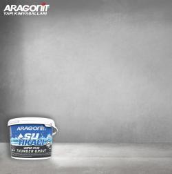 Aragonit Su Tıkacı 1 kg Gri uygulama örneği