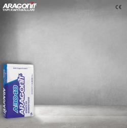 Aragonit A3040 Dekoratif Sıva 25 kg Beyaz uygulama örneği