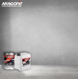 Aragonit A5021 Betoguard Transparan Yüzey Koruma 0,5 L Şeffaf uygulama örneği