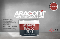 Aragonit Beto DC 200 Akrilik Esaslı Aderans Artırıcı Astar (Konsantre) 15 kg Pembe