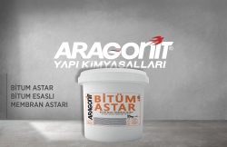 Aragonit Bitüm Astar Bitüm Esaslı Membran Astarı 15 kg Kahverengi