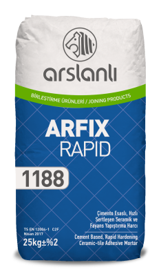 Arslanlı Arfix Rapid 25 kg Gri