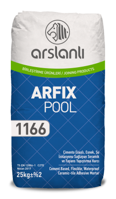 Arslanlı Arfix Pool 25 kg Gri