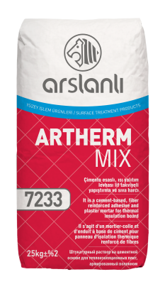 Arslanlı Artherm Mix 25 kg Gri