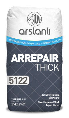 Arslanlı Arrepair Thick 25 kg Gri