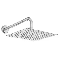 Ar-Yak Ar Efes Tepe Duş Başlığı (250x250 mm) Duvardan Borulu (L=388mm) 102145088 Krom