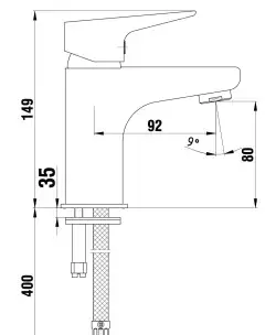 Ar-Yak Ar Fia Lavabo Bataryası 102108962 Krom