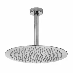 Ar-Yak Ar Ark İnce Yuvarlak Tepe Duş Başlığı Tavandan Borulu (Ø 300 mm) 102145057 Krom