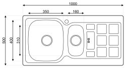 Asil Krom Inset AS 51 E IN026