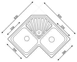 Asil Krom Inset AS 229 E IN050