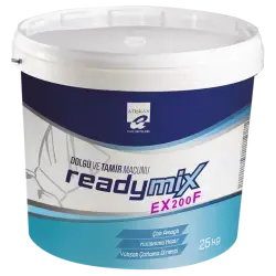 Atışkan Alçı Readymix EX 200 F Dış Cephe Yüzey Düzeltme Macunu 25 kg Beyaz