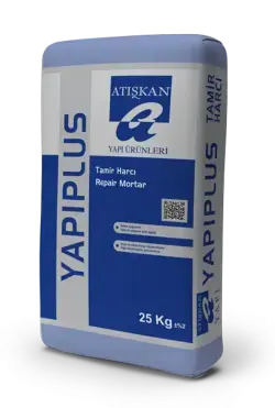 Atışkan Alçı Yapıplus Tamir Harcı 25 kg