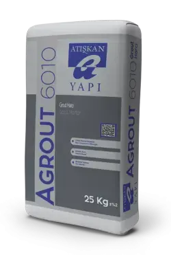Atışkan Alçı Agrout 6010 Grout Harcı 25 kg