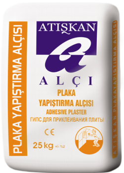 Atışkan Alçı Plaka Yapıştırma Alçısı 25 kg