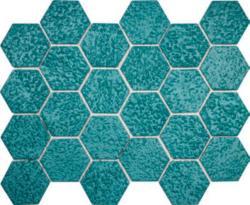 Betsan Hexa Mega Garden 77x88 mm Turquoise