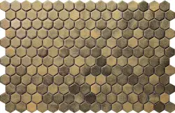 Betsan Hexa Ons 30x34 mm Sugar Antique Gold