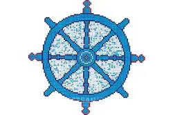 Betsan Pool Pattern Design 25x25 mm D 29