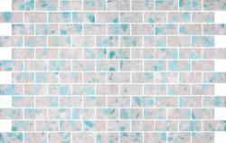 Betsan Subway Vogue 25x50 mm Terazzo Turquoise Blush