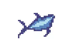 Betsan Dolphin Decor 25x25 mm LF 01