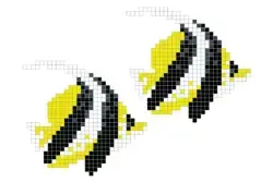 Betsan Dolphin Decor 25x25 mm BA 10