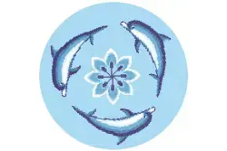 Betsan Pool Pattern Design 25x25 mm D 44