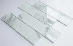 Betsan Inkjet Crystal 75x150 mm Calacatta uygulama örneği