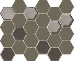 Betsan Hexa Mega Neostone Blend 77x88 mm Artistic Taupe