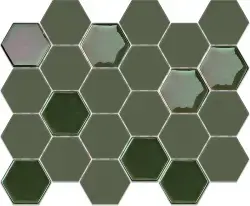 Betsan Hexa Mega Neostone Blend 77x88 mm Artistic Khaki