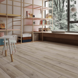 Bien Seramik 20x120 Olmo Beige Bej Meşe Mat uygulama örneği