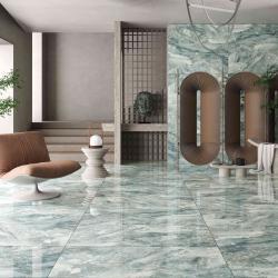 Bien Seramik 60x120 Wario Blue Full Lappato uygulama örneği