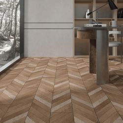 Bien Seramik 20x120 Klein Cool Kahve Gri Mat uygulama örneği