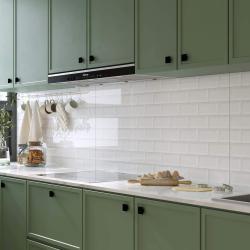Bien Seramik 60x120 New Metro Beyaz Full Lappato uygulama örneği