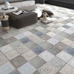 Bien Seramik 60x60 Anticatto Bianco Mat uygulama örneği